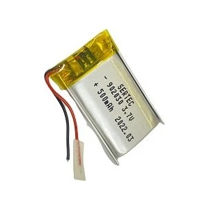 902030 3.7V 500 mAh Li-Polymer Pil Devreli/1.5A