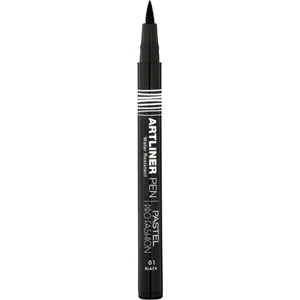 Profashion Artliner Pen 01 Siyah Renkli Suya Dayanıklı Eyeliner Hassas Uç Özelliği