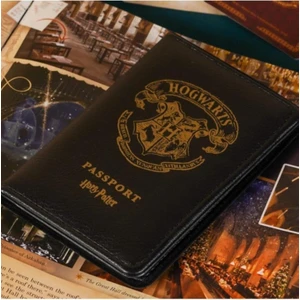Hogwarts Pasaport Kılıfı Lisanslı Deri