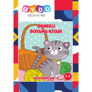 Örnekli Boyama Kitabı Hayvanlar 1