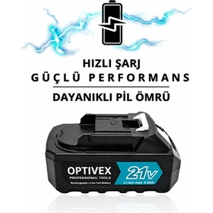 21V Akülü Testere Bataryası