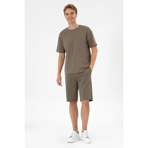 U.s. Polo Assn. Erkek Vizon Şort (Örme) 50307310-VR052
