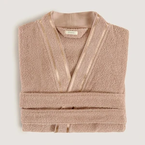 Chıc %100 Pamuk Unısex Bornoz Somon