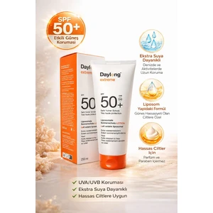 Extreme Güneş Kremi 200 ml SPF 50 Faktör Yüksek Koruma UVA UVB