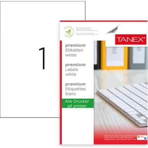 Tw-2000 Lazer Etiket 210X297 Mm Tw2000Las10100