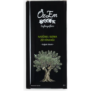 Olgun Hasat Natürel Sızma Zeytinyağı 5 Lt