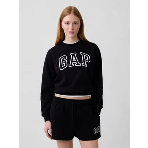 Kadın Siyah Gap Logo Sweatshirt