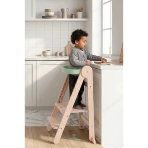 Fold Öğrenme Kulesi | Mint  Yeşil