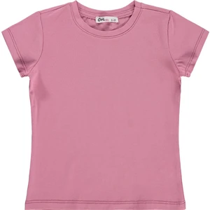 Civil Girls Basic 2-5 Yaş Tişört - Pembe