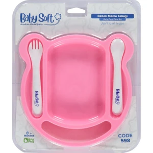 Baby Soft Mama Tabagı Seti - Pembe