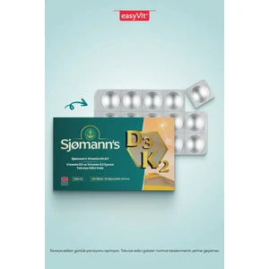 D3K2 Çiğnenebilir Jel 30 Tablet