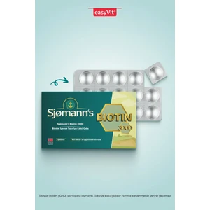 Biotin Çiğnenebilir Jel 30 Tablet