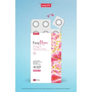 Easyfishoil Easymom 30 Çiğnenebilir Jel Form
