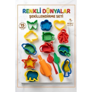 Hyd Oyun Hamuru Kalıbı Kalıp Seti 15 Parça