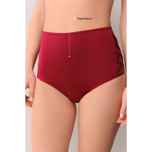Yüksek Bel Yanı Biyeli Bikini Alt