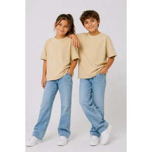 Unisex Basic Kısa Kollu Çocuk T-Shirt