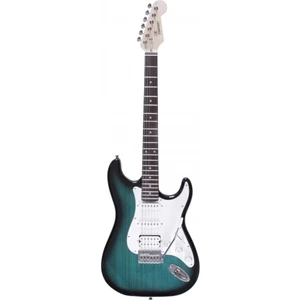 Meg-2bls Blue Burst Elektro Gitar 22 Perde ile Profesyonel Kullanım için Tasarlandı