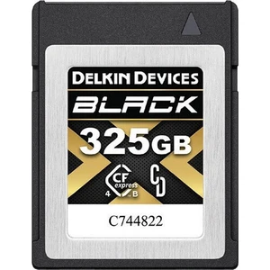 Delkin Devices DELKIN BLACK CFEXPRESS TYPE B 4.0 MEMORY CARD 325GB
