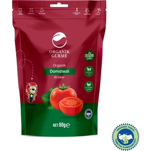 Organik Gurme Domatesli Kraker 80 gr