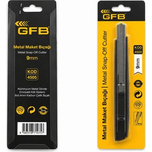 9mm Metal Maket Bıçağı 4505