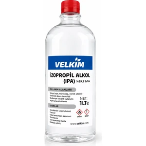 İzopropil Alkol 1 Litre İpa Saflık %99,9 (IPA)