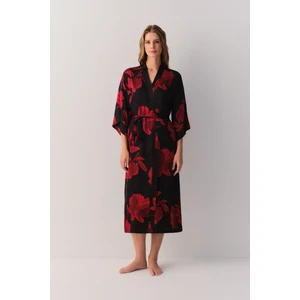 Seductive Satin Uzun Sabahlık