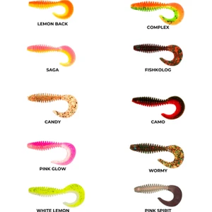 Curly 5 cm Silikon Yem
