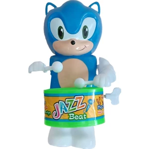 Kurmalı - Davul Trampet Çalan Sonic Oyuncak