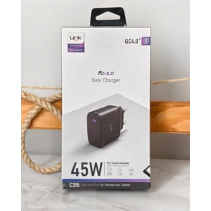 Maxi Sepet Linktech Samsung Galaxy A37 5g 45W Şarj Adaptörü