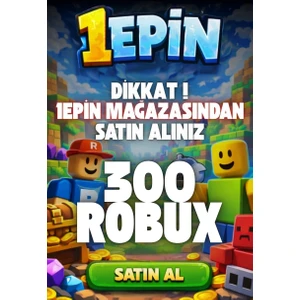 Roblox 300 Robux - Usd Para Birimi