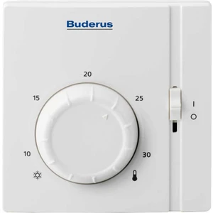 Kablolu Oda Termostatı Beyaz Mekanik Kontrol Paneli ile Kolay Kullanım