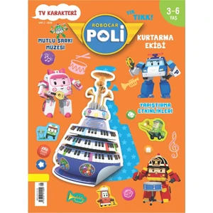Turkuvaz Dergi Robocar Poli Sayı 2