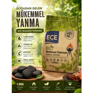 Ece Mangal Kömürü (Bio Kömür %100 Ağaçtan Üretilmiştir)