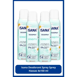 Deodorant Sprey Hassas 4X150 ml