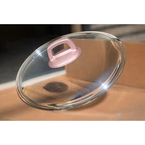 Rose Gold Kulp ve 26 cm Cam Kapağı