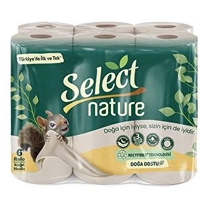 Select Nature Kağıt Havlu 3 Katlı 6 Lı