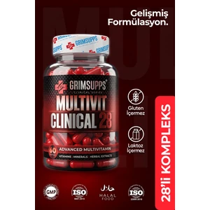 Multivit Clinical 28 Multivitamin - 60 Kapsül