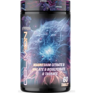 Oblivion Magnesium Malate , Citrate , Biglisinat , Taurat Complex 60 Tablet