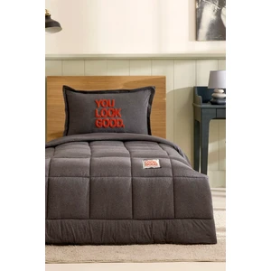 Karaca Home Motto Cotton Comfort Tek Kişilik Antrasit