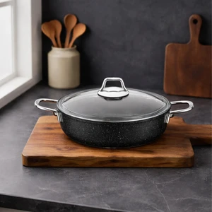 Black Line Granit Karnıyarık Tencere 22 cm