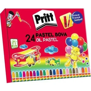 Pastel Boya Karton Kutu 24 Lü