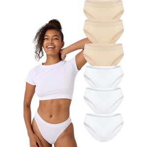 Forever More 6'lı Dikişsiz Basic Kadın Slip Külot