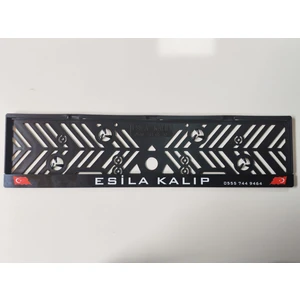 Esila Kalıptan 1.sınıf Araç Plakalık