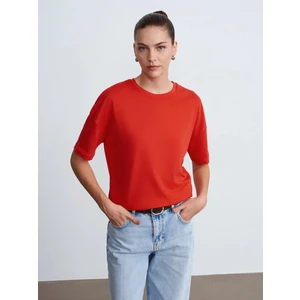 3683 Basic T-Shirt-Kırmızı
