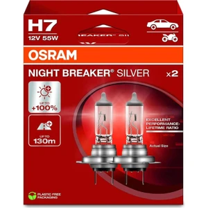 12V H7 Night Breaker Silver