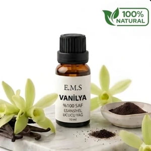 %100 Saf Aromaterapi Vanilya Esansiyel Uçucu Yağı 10 Ml.