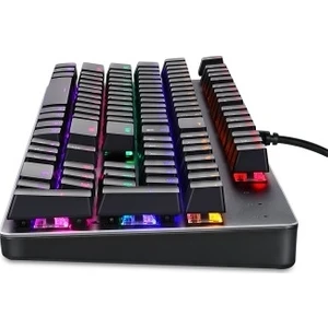 GamePower Mekanik Kırmızı Switch Klavye Kablolu Oyun İçin Kare Tuş Formu ile