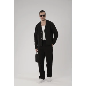 Oversize Kalıp Blazer Keten Alt Üst Takım