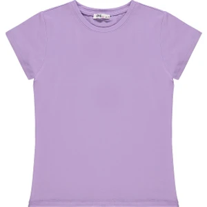 Civil Girls Basic 6-9 Yaş Tişört - Lila