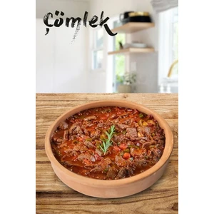 Doğal Elyapımı Toprak Tava 31X5CM